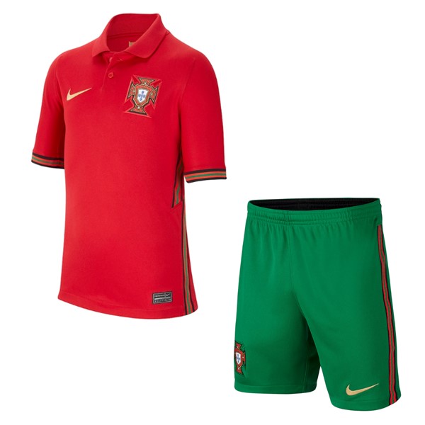 Camiseta Portugal 1ª Niños 2020 Rojo